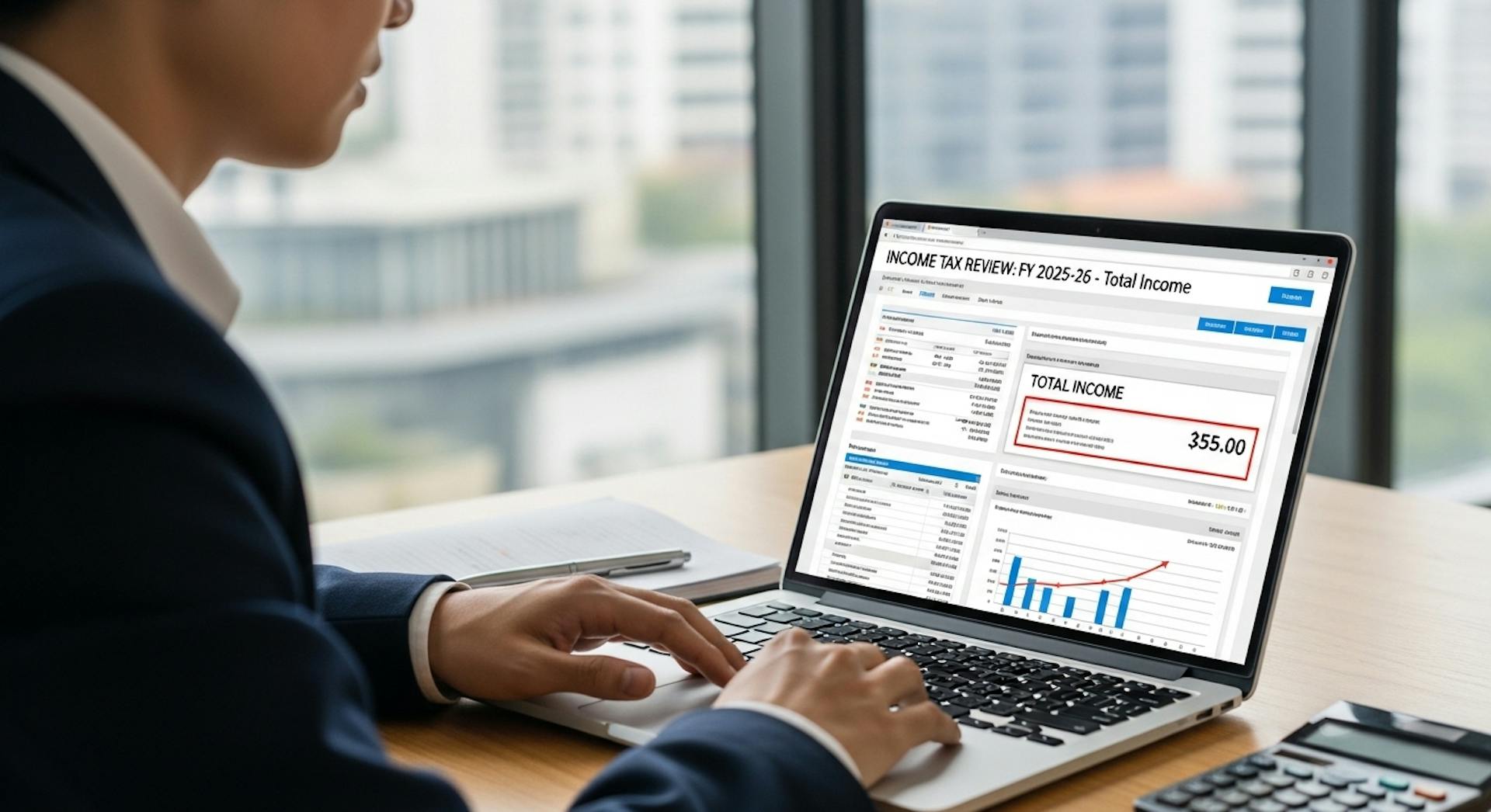Review Your Total Income for FY 2025-26