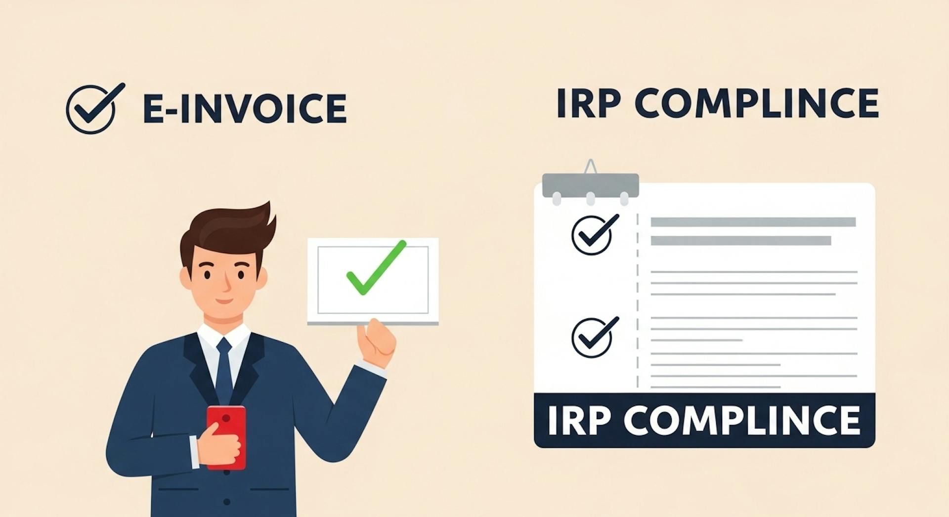 Check E-Invoice and IRP Compliance