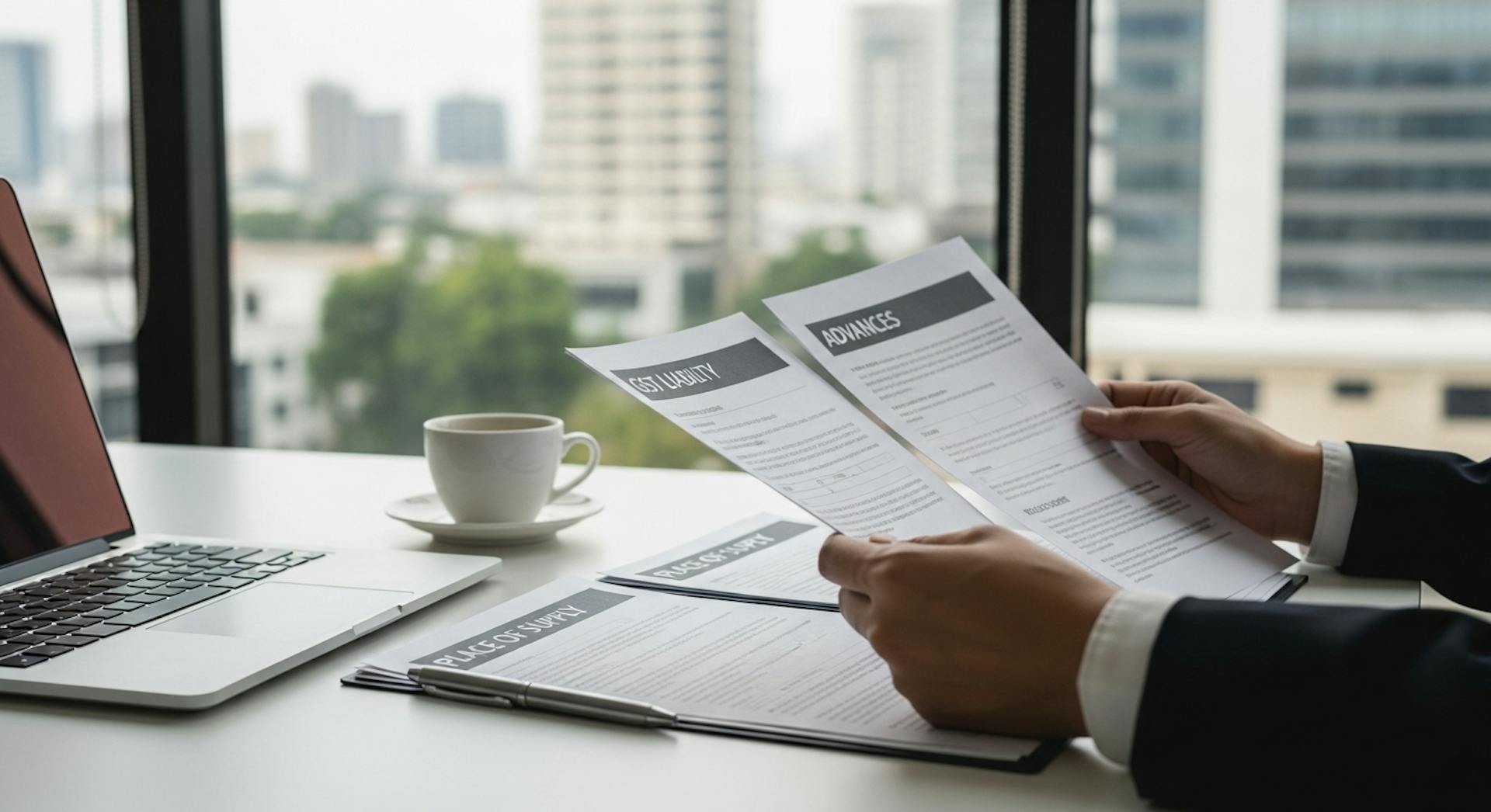 Review GST Liability, Advances & Place of Supply