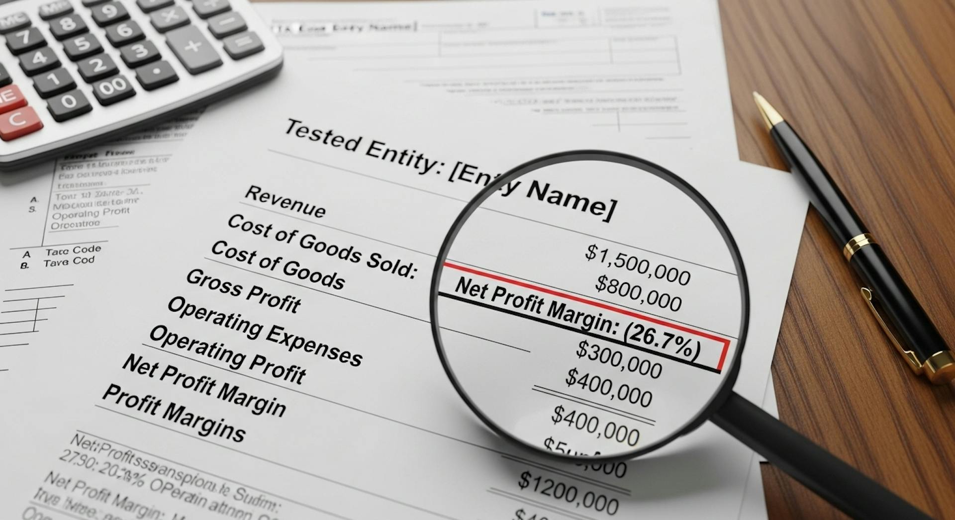 Review Profit Margins of the Tested Entity