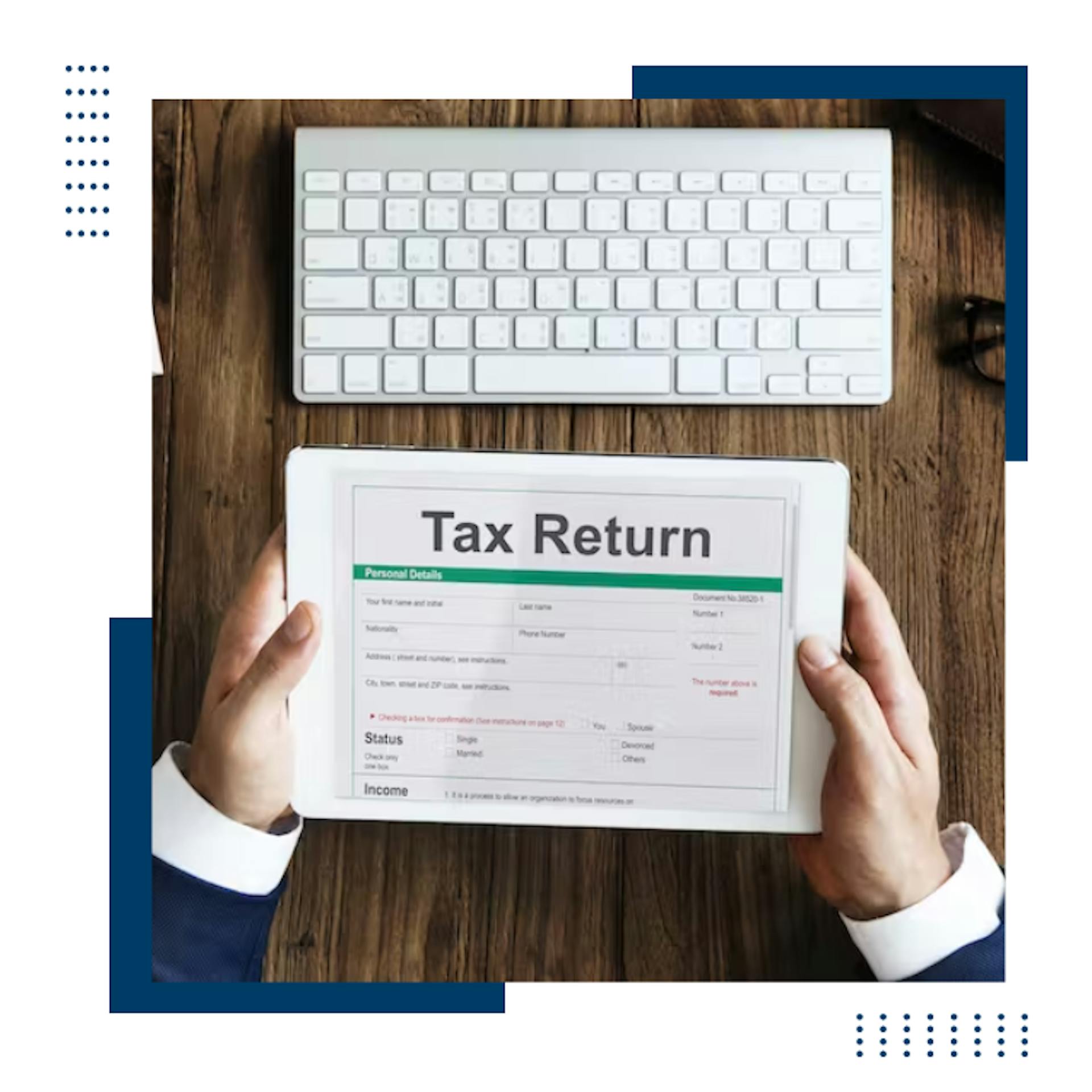 Income tax audit return benefits form