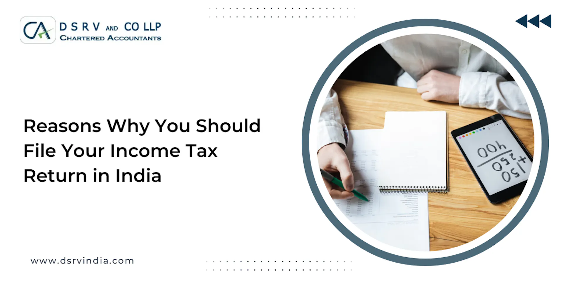 Reasons Why You Should File Your Income Tax Return in India: Blog Poster