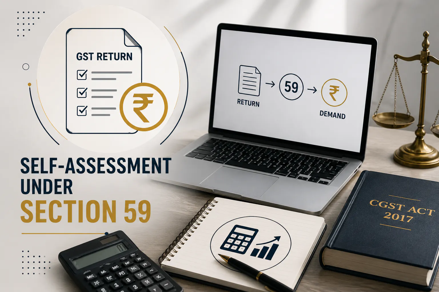 Self-Assessment Under Section 59: When Returns Create GST Demand