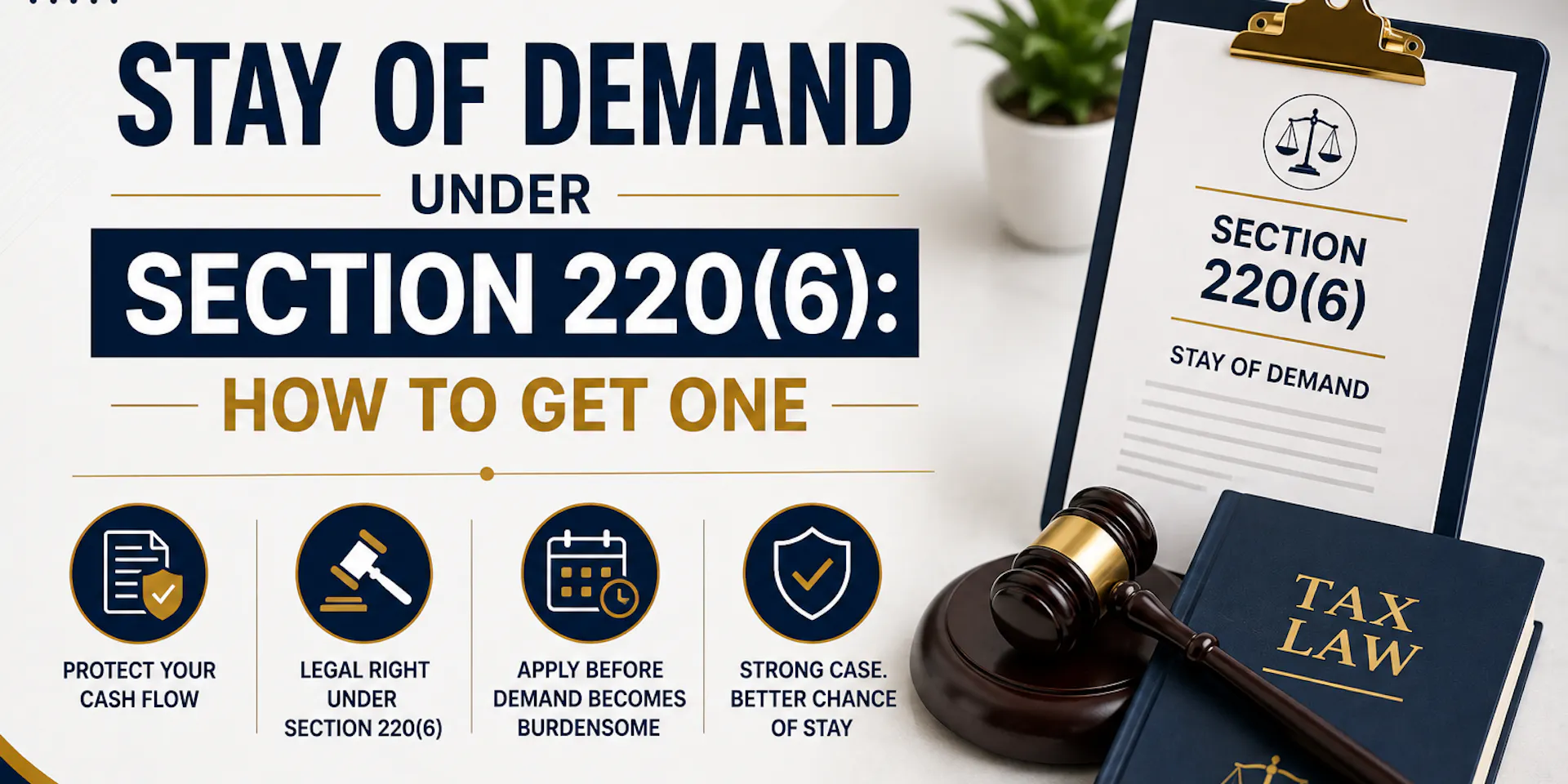 Stay of Demand Under Section 220(6): How to Get One