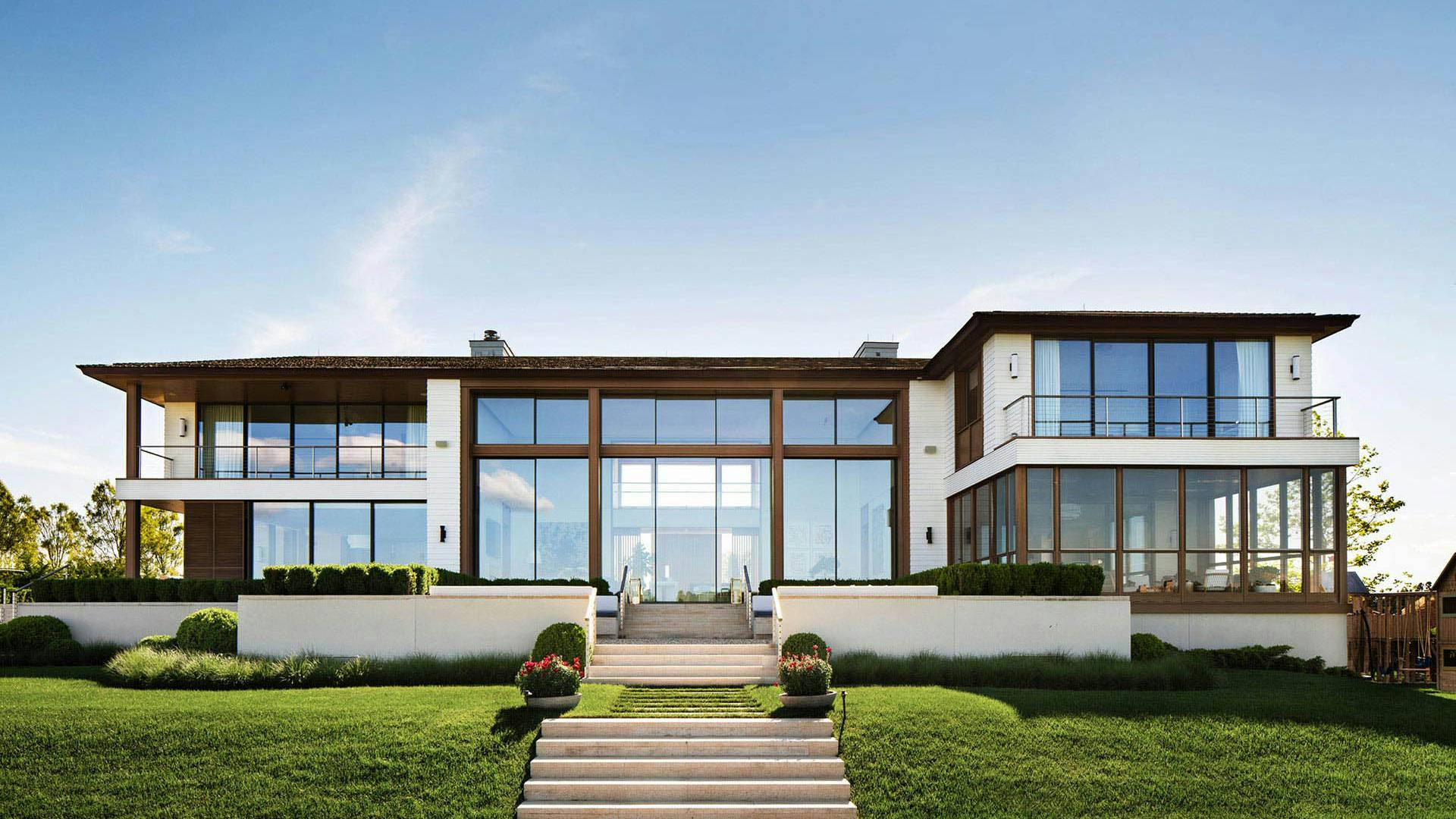 Rear yeard view of the Shutter House