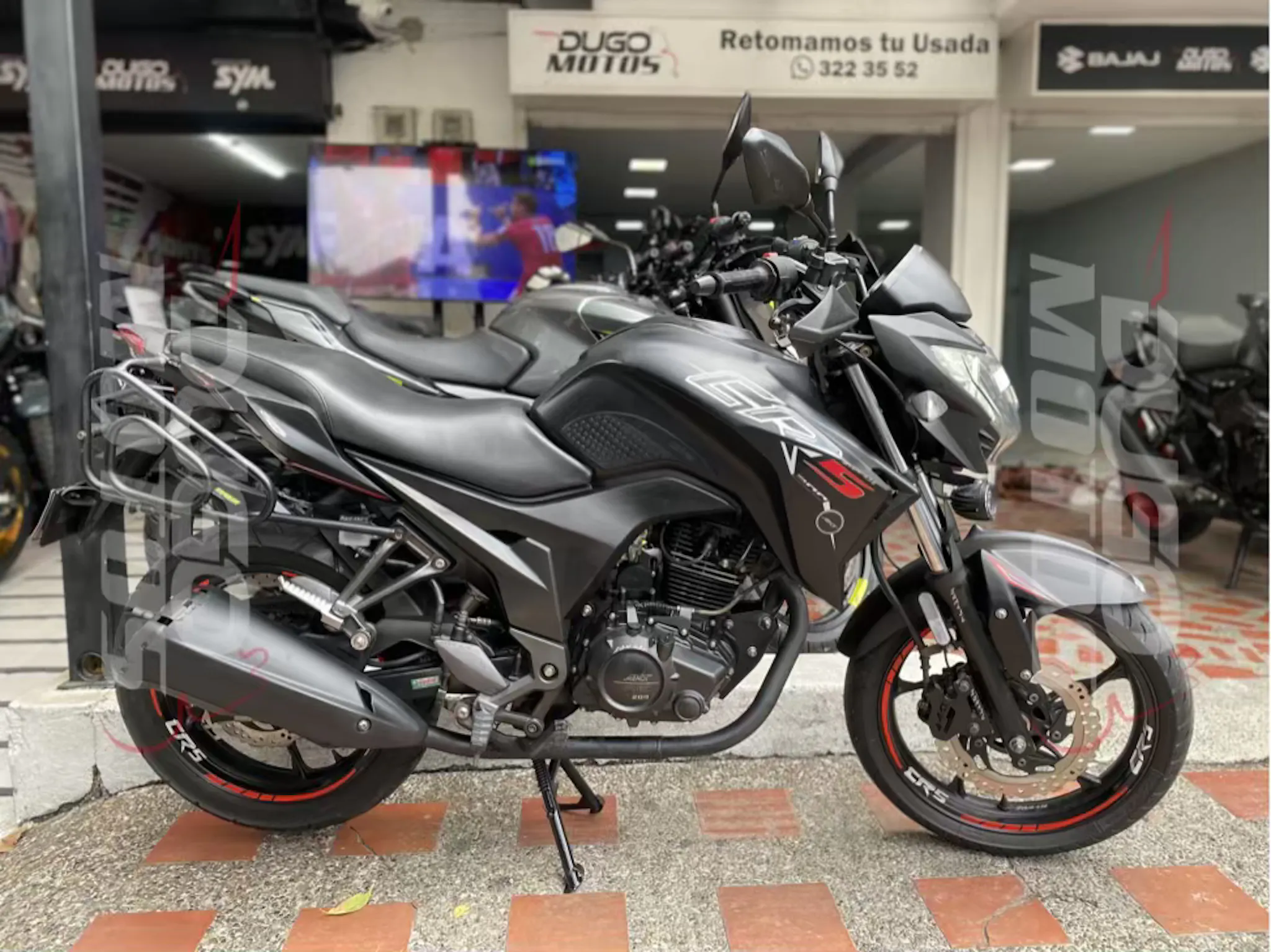 CR5 200 NEGRO  MATE 