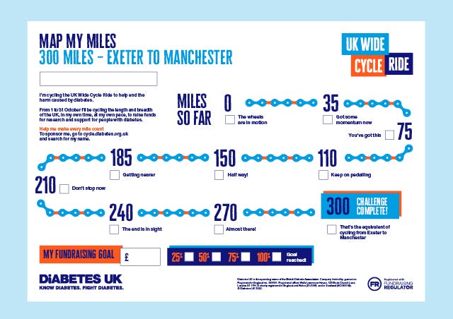 Progress poster - 300 miles