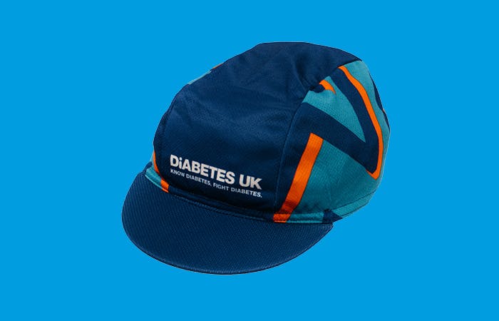 Diabetes UK cycling cap