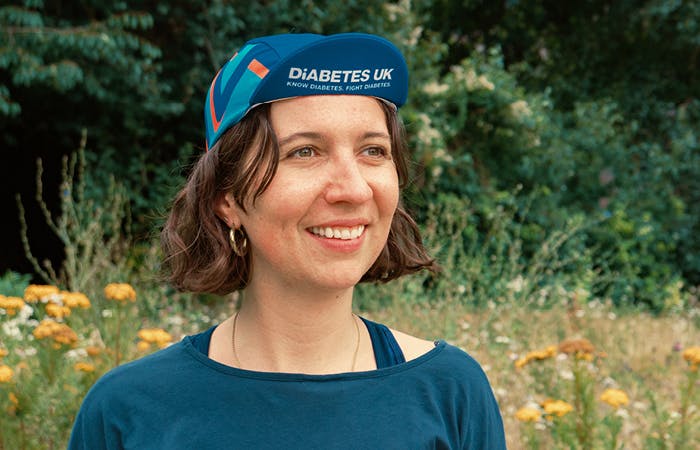 Diabetes UK cycling cap