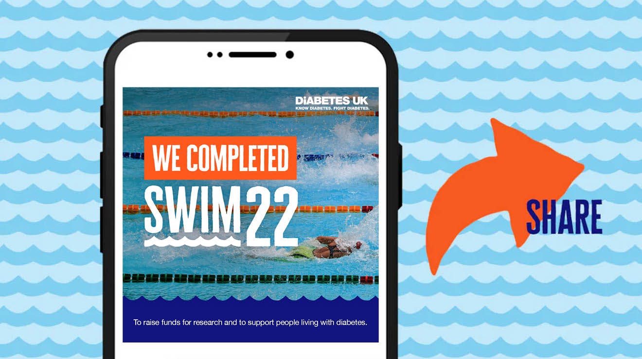 We completed Swim22 banner