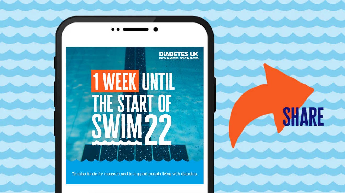 1 week until Swim22 banner