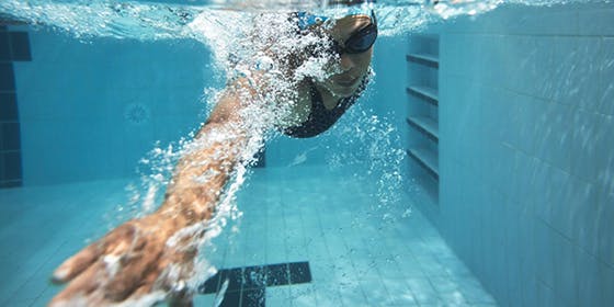 Swimming with diabetes