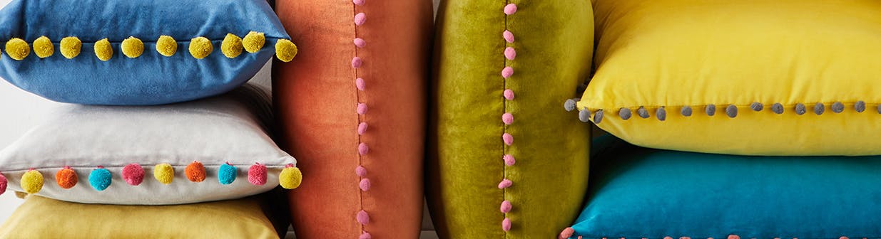 Pom Pom Cushions