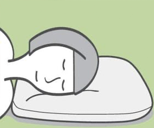 Firm pillows for spine alignment