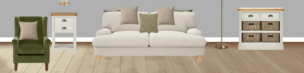 Pick and place your favourite pieces from the range and easily plan your space
