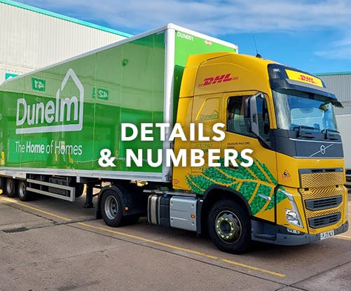 Dunelm delivery truck