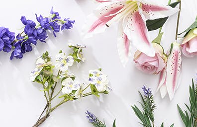 For a fragrant reminder of sunny days and blooming gardens, bring the outside in with a fresh floral scent.