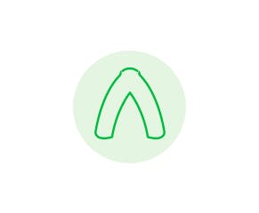 54cm x 77cm (21" x 30") and 33cm x 84cm (13" x 33") - Orthopaedic support for sitting up in bed or sleeping upright in a chair. Requires size specific pillowcases.