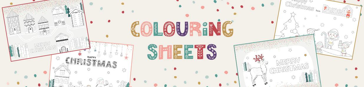 COLOURING ACTIVITY SHEETS
