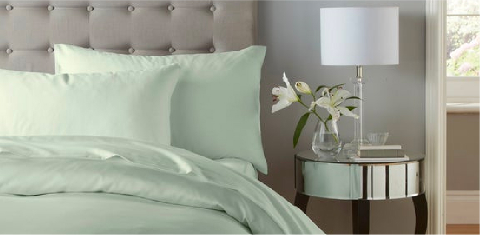 We’ve taken a high percentage of cotton and blended it with polyester to create bed linen that is breathable and durable. The sateen weave is smooth and silky to touch, with a slight sheen for an extra luxurious look.