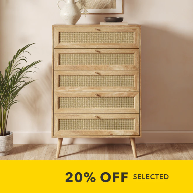 20% off selected
