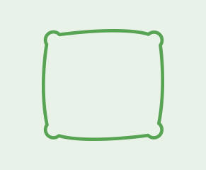 What is a Continental Square Pillowcase? A continental square pillowcase is simply a square shape of 65 x 65cm and can either be plain or with an oxford border edge. 