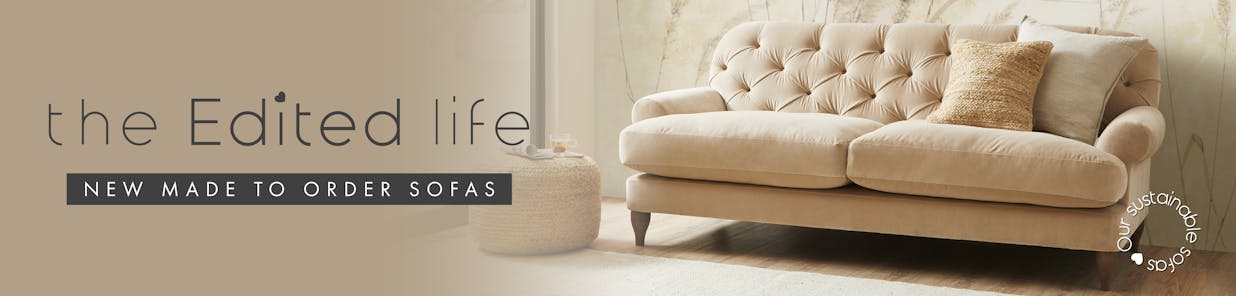 New eco-conscious sofas: designed with sustainability in mind, and made to order from £699