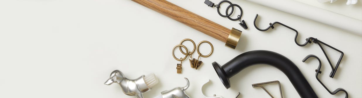 How to Put Up Curtain Poles and Curtain Tracks