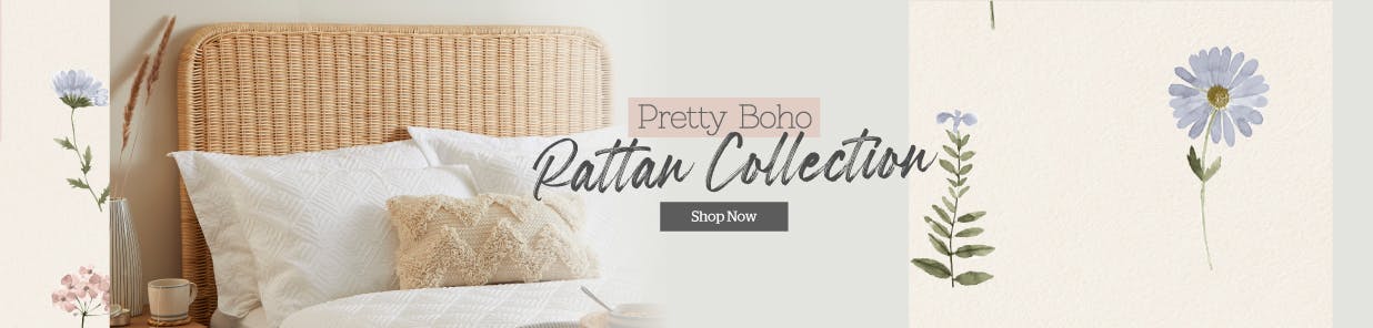 A natural rattan refresh could be just what you need. Find the perfect pieces to weave into your room
