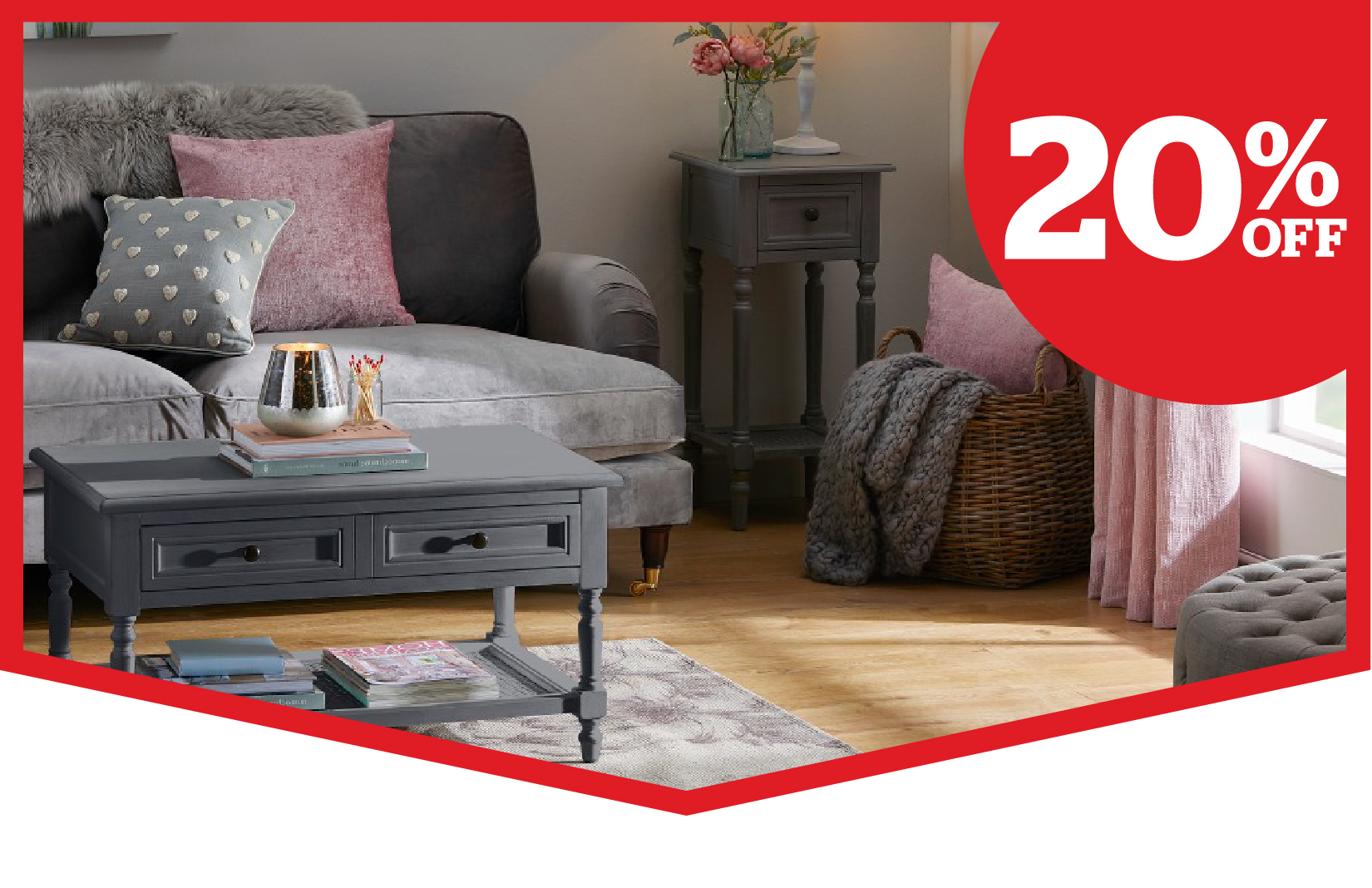 20% off hundreds of stylish pieces