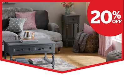 20% off hundreds of stylish pieces