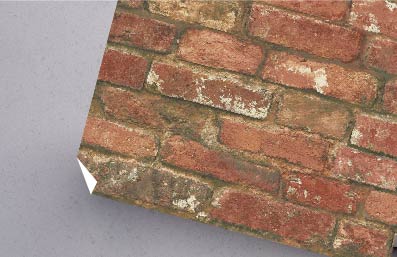 It doesn't get much easier than this - just peel and stick as required! The reverse of this paper has a self-adhesive backing for mess-free sticking and can be repositioned if needed.