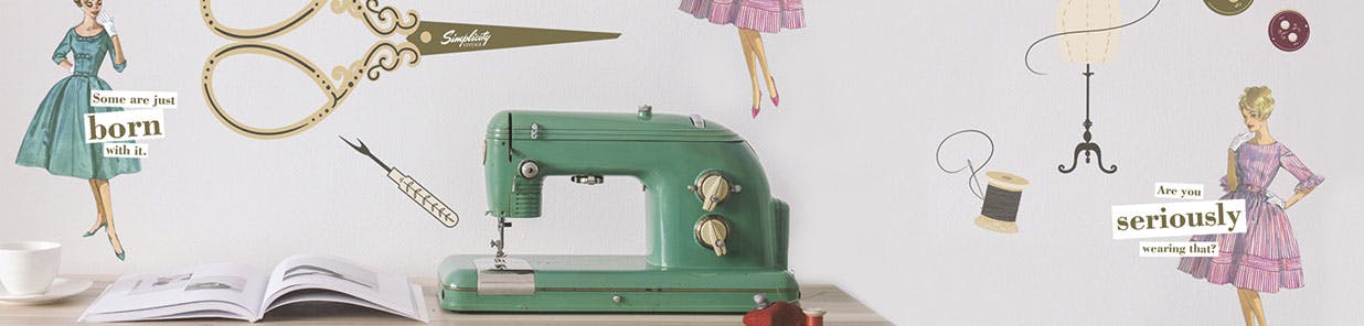 New & exclusive from Simplicity. Fresh inspiration for your next project, from the masters of fabulous vintage-inspired designs