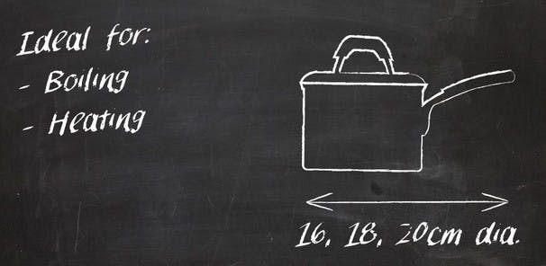 Saucepans are incredibly versatile and can be used to boil, heat and sauté. An essential piece of every novice or experienced chef's kitchen collection, a quality set of saucepans will stand you in good stead for years.