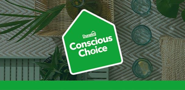 Look for this label to shop our own-brand products made with more sustainable materials