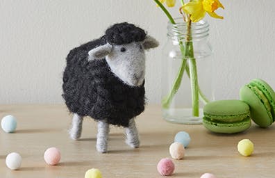 Woolly sheep decorations
