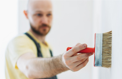 A time saver and a room saver, you won’t need a pasting table for this one as you apply the adhesive to the wall as you go. It’s great for patterned designs as you can easily slide the paper into position.