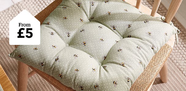 Cushions - Available in all Patterns, Sizes & Materials | Dunelm