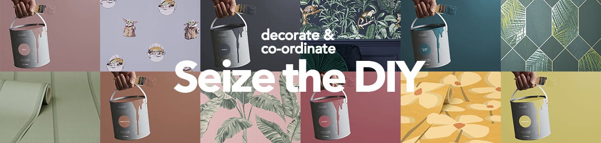 A spruce up here, a full makeover there. Our mix & match wallpapers and quick-dry colours make it easier and faster than ever