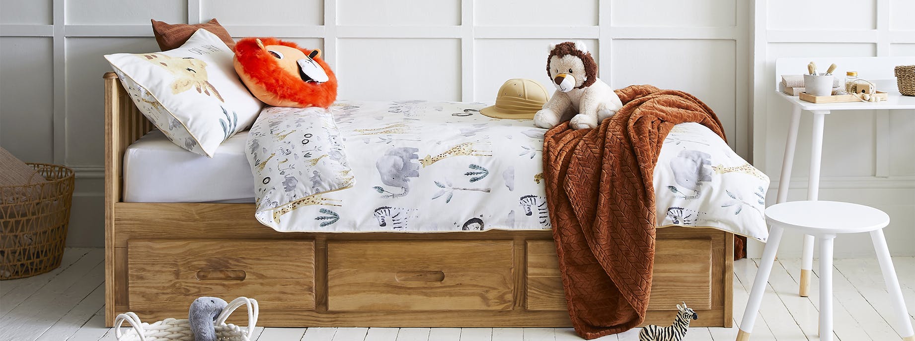 On Safari In The Nursery Dunelm