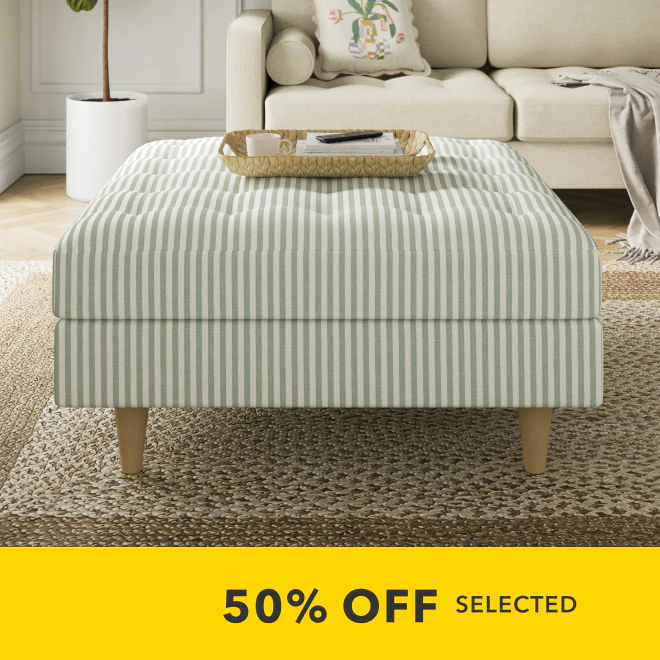 50% off selected