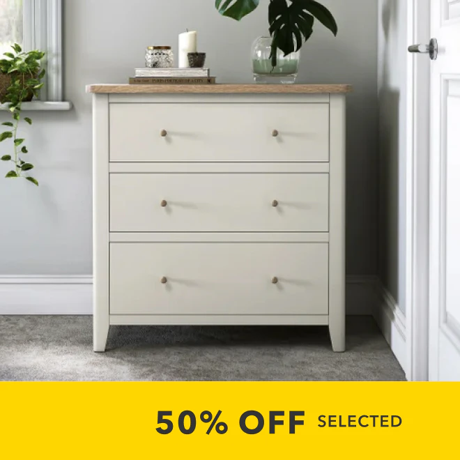 50% off selected