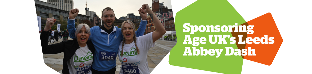 Sponsoring Age UK's Leeds Abbey Dash