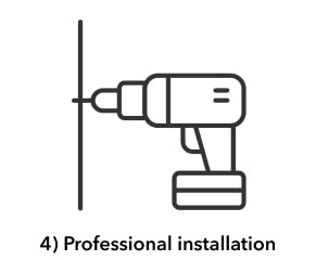 Fitting is included in the price so there’s no extra costs. We’ll be in touch to arrange a fitting appointment after you order with us