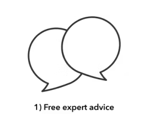 Need order, styling and fitting advice? Just ask us – our friendly experts are on hand to help your vision come to life