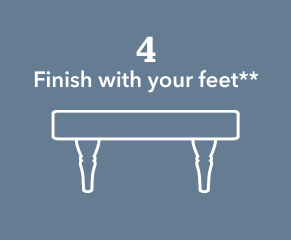 Select dark or light wood to complement your design 