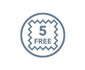 Get a feel for our fabrics with up to 5 free samples