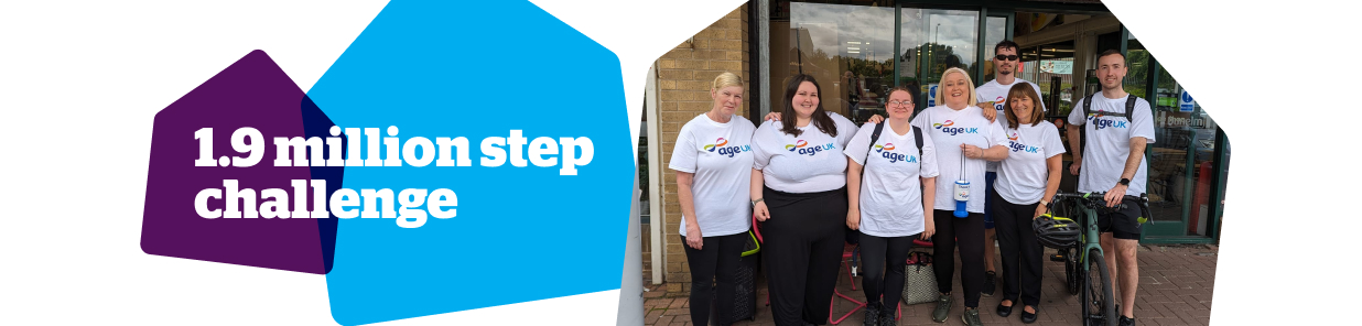 1.9 million older people live below the poverty line and can struggle to afford their basic necessities. Our colleagues smashed their challenge of walking 1.9 million steps in one day – and instead managed over 28 million steps to raise £25,000.
