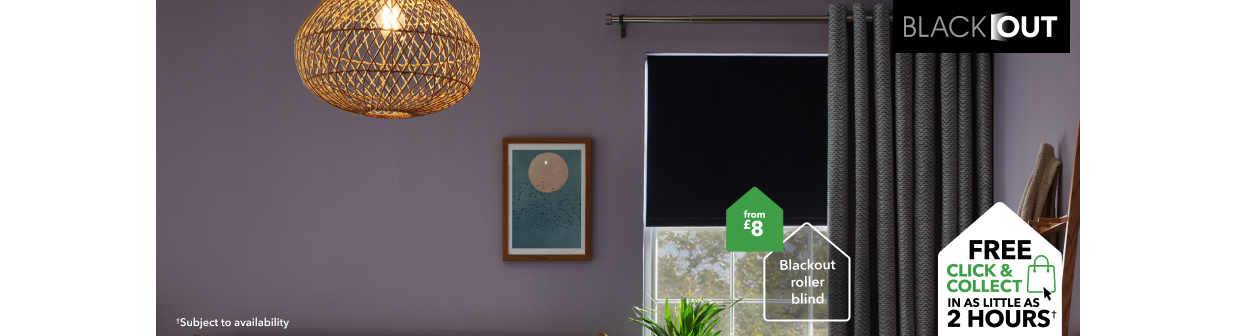 The Home of... Blackout blinds
