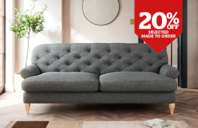 20% off selected bespoke sofas & chairs